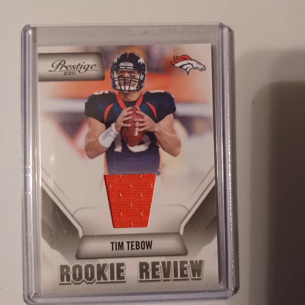 2011 Prestige Rookie View Patch Tim Tebow